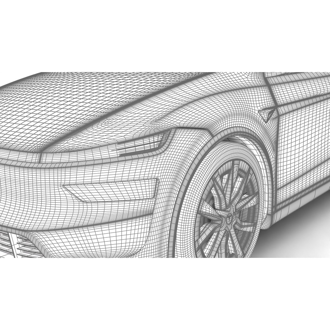 Tesla Model Y 3D Model – High Poly Rigged Asset, FBX, Blender - View 46