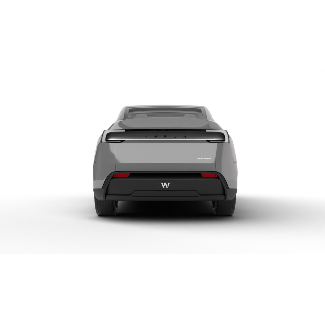 Tesla Model Y 3D Model – High Poly Rigged Asset, FBX, Blender - View 6