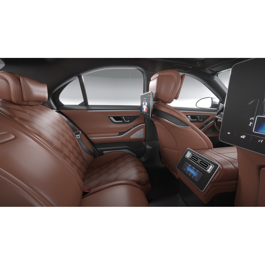 Mercedes-Benz S-Class AMG 2021 3D Model – High Poly Luxury Car, FBX, OBJ - View 24