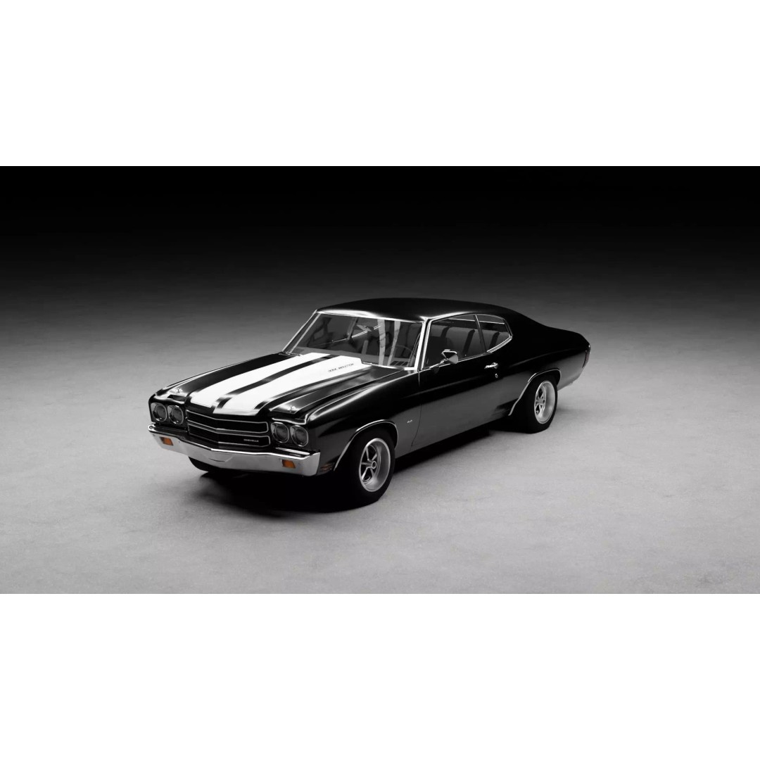Chevrolet Chevelle SS 3D Model – High-Fidelity Vehicle Asset, FBX - View 2