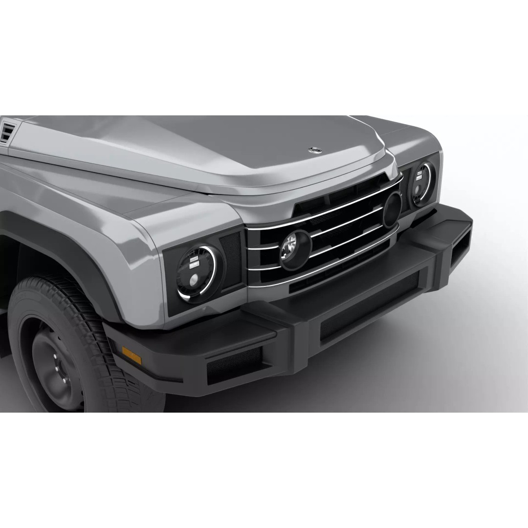 Ineos Grenadier 2024 3D Model – High Poly SUV Asset, Rigged, PBR - View 22