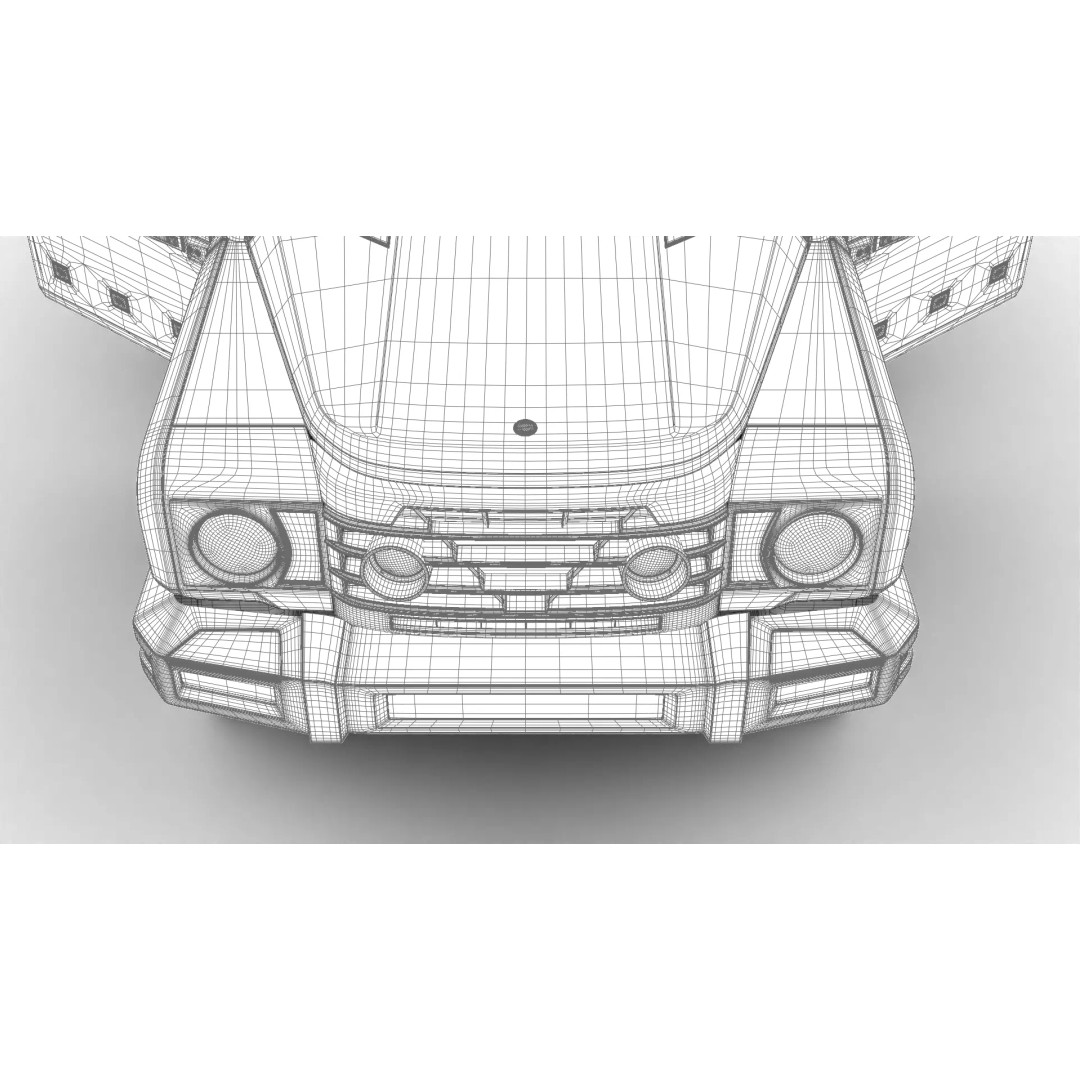 Ineos Grenadier 2024 3D Model – High Poly SUV Asset, Rigged, PBR - View 46