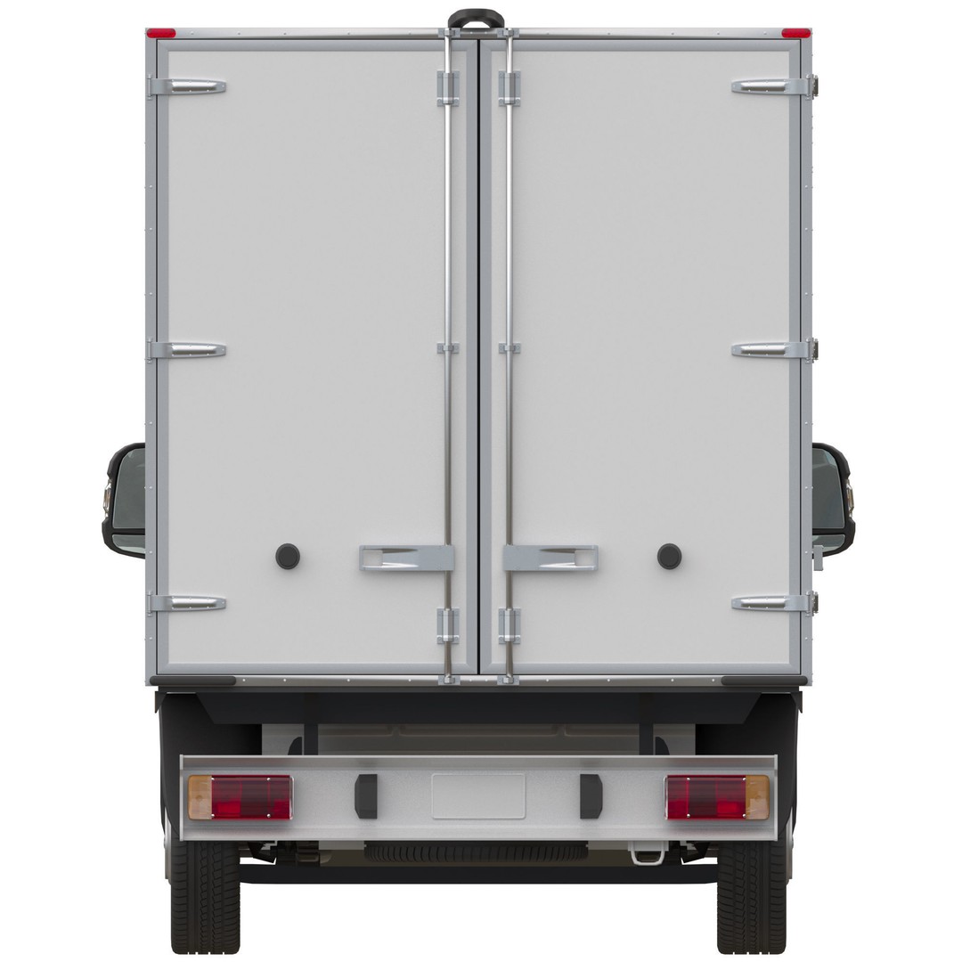 RAM PROMASTER Chassis Cab 3D Model – Detailed Truck Asset, FBX, OBJ - View 10
