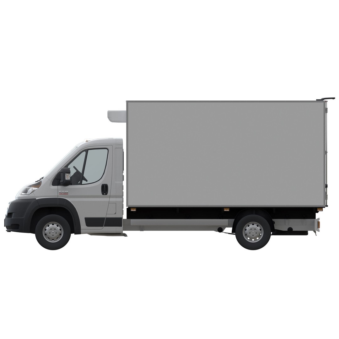 RAM PROMASTER Chassis Cab 3D Model – Detailed Truck Asset, FBX, OBJ - View 12