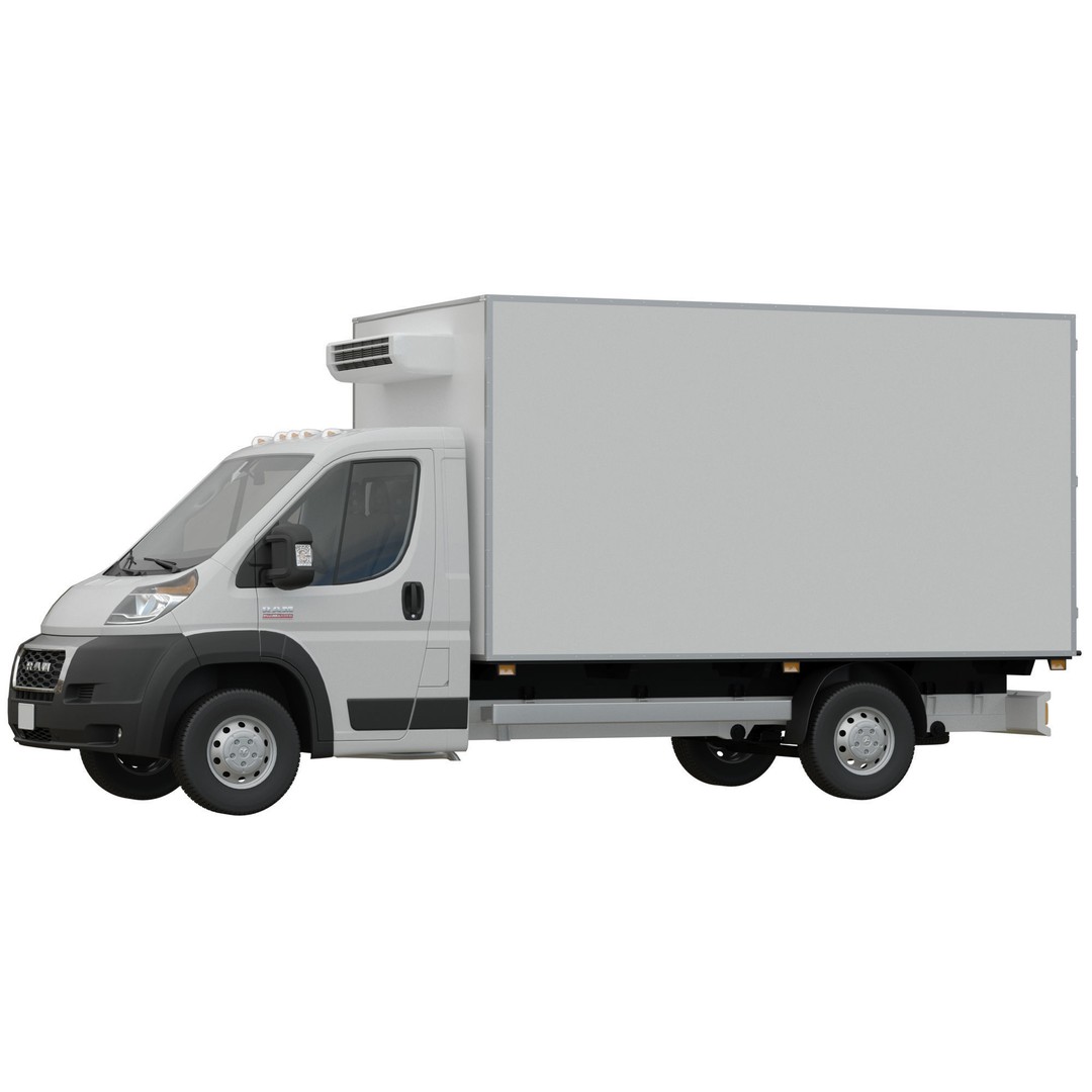 RAM PROMASTER Chassis Cab 3D Model – Detailed Truck Asset, FBX, OBJ - View 5