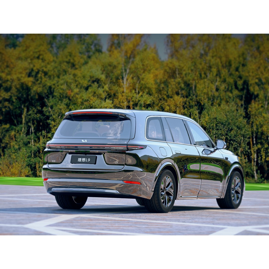 Li L9 3D Model – Full-Size Family SUV, FBX, PBR - View 4