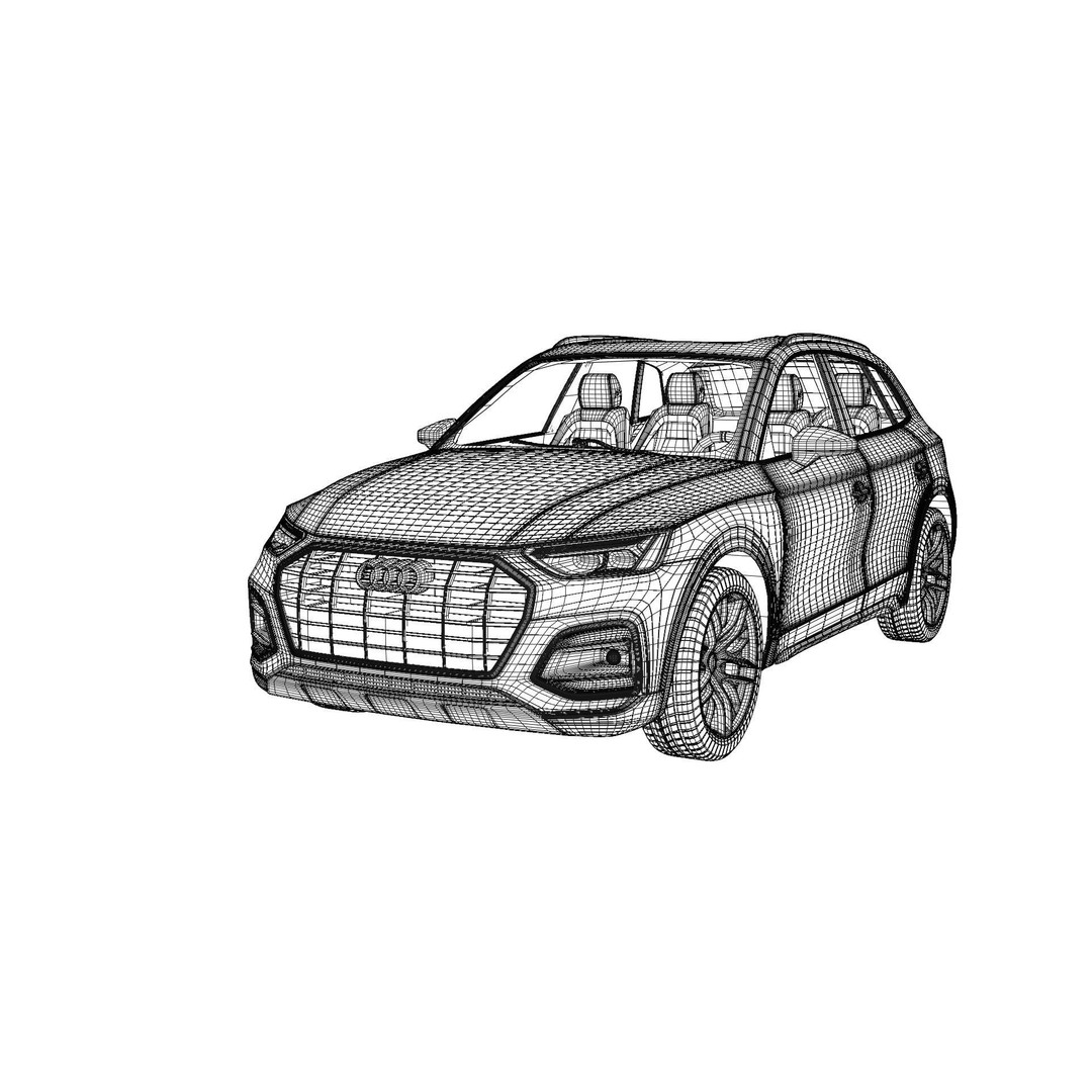 Audi Q5 3D Model – High Poly Game-Ready Asset, Blender, FBX - View 10