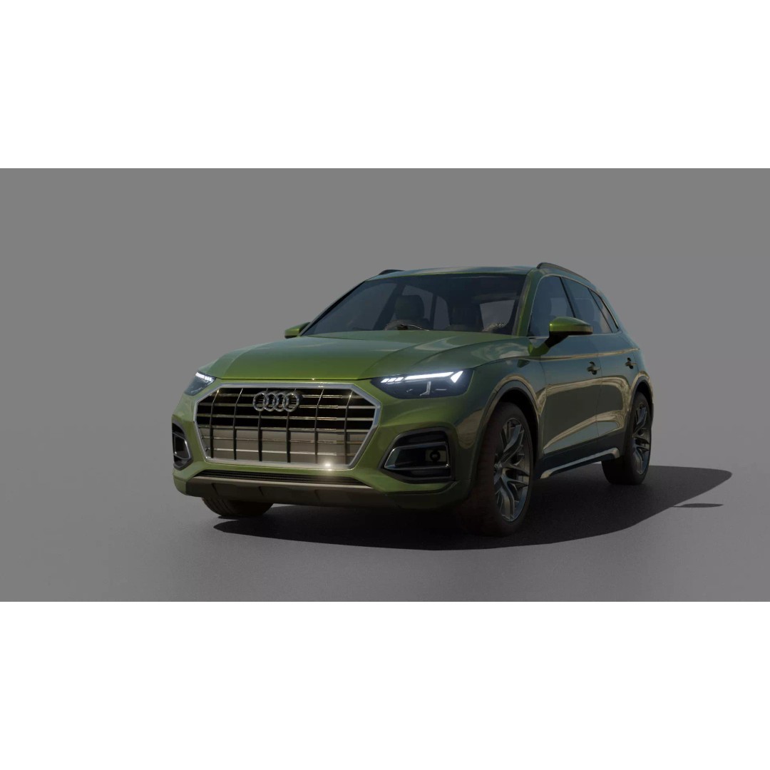 Audi Q5 3D Model – High Poly Game-Ready Asset, Blender, FBX - View 2