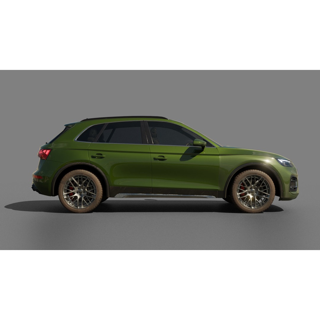Audi Q5 3D Model – High Poly Game-Ready Asset, Blender, FBX - View 6
