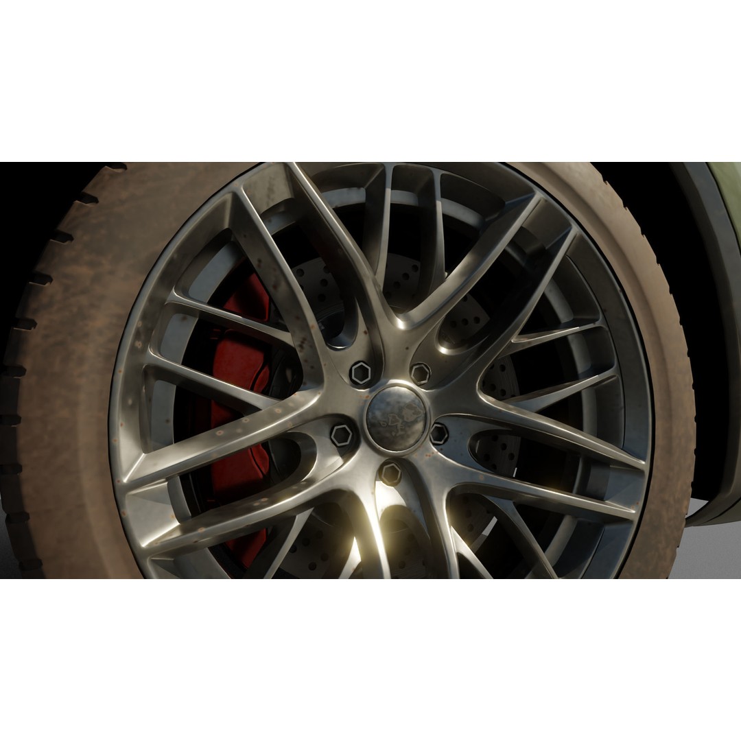 Audi Q5 3D Model – High Poly Game-Ready Asset, Blender, FBX - View 7