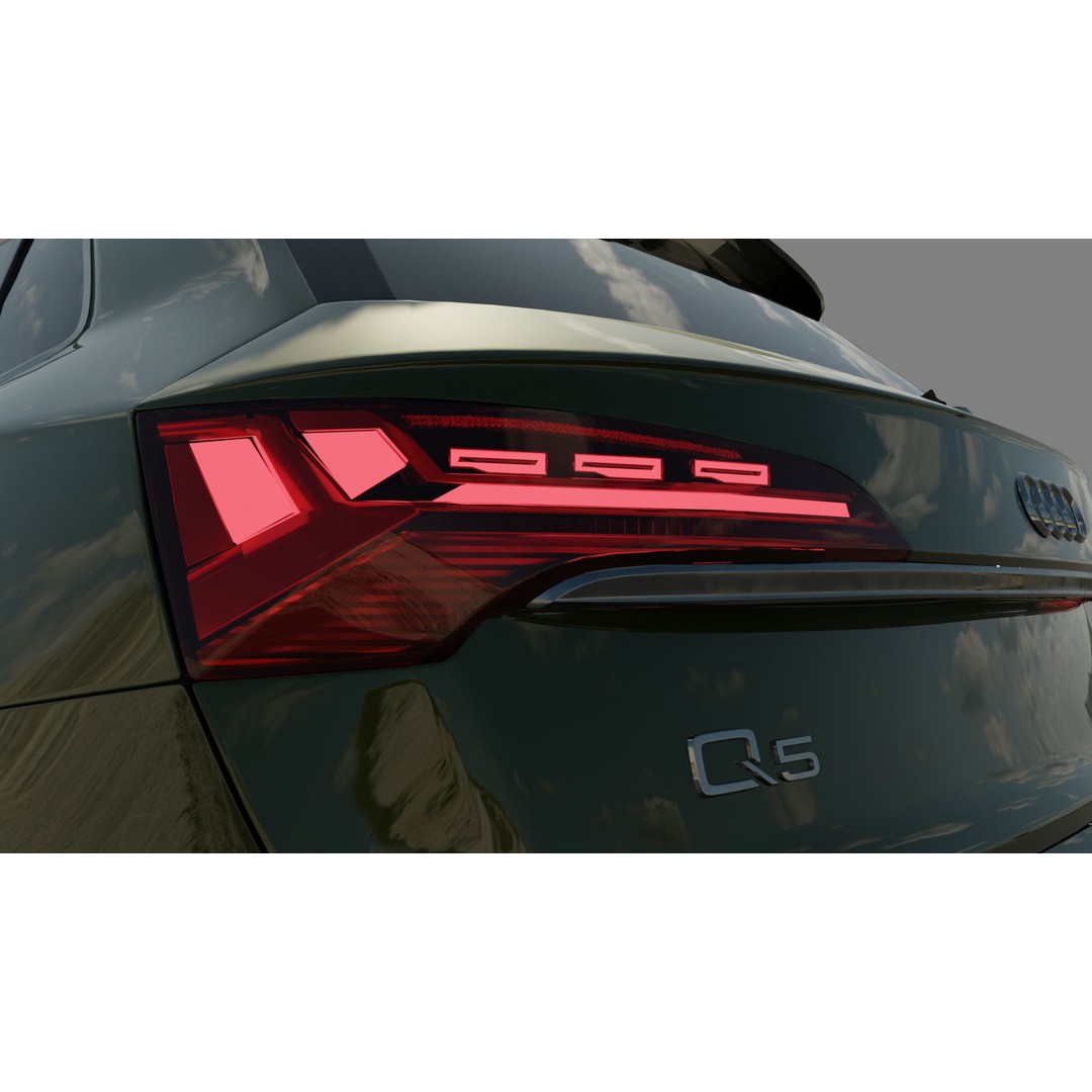Audi Q5 3D Model – High Poly Game-Ready Asset, Blender, FBX - View 9