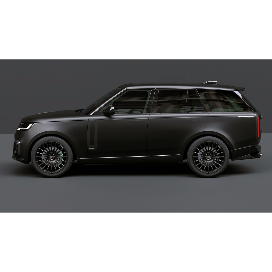 Range Rover BRABUS 600 3D Model – High Poly Game-Ready Asset, FBX, OBJ - View 12