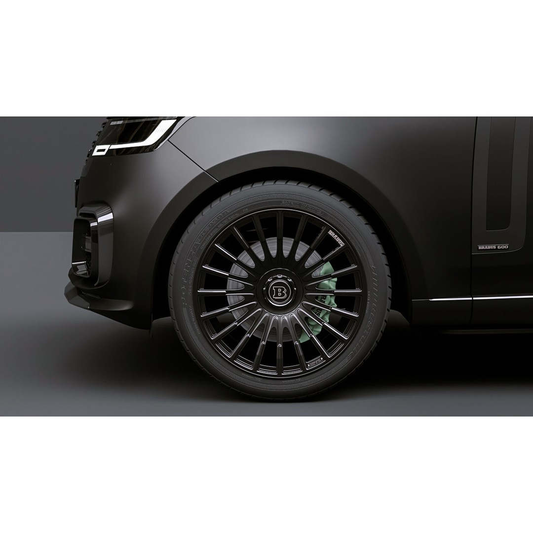 Range Rover BRABUS 600 3D Model – High Poly Game-Ready Asset, FBX, OBJ - View 14