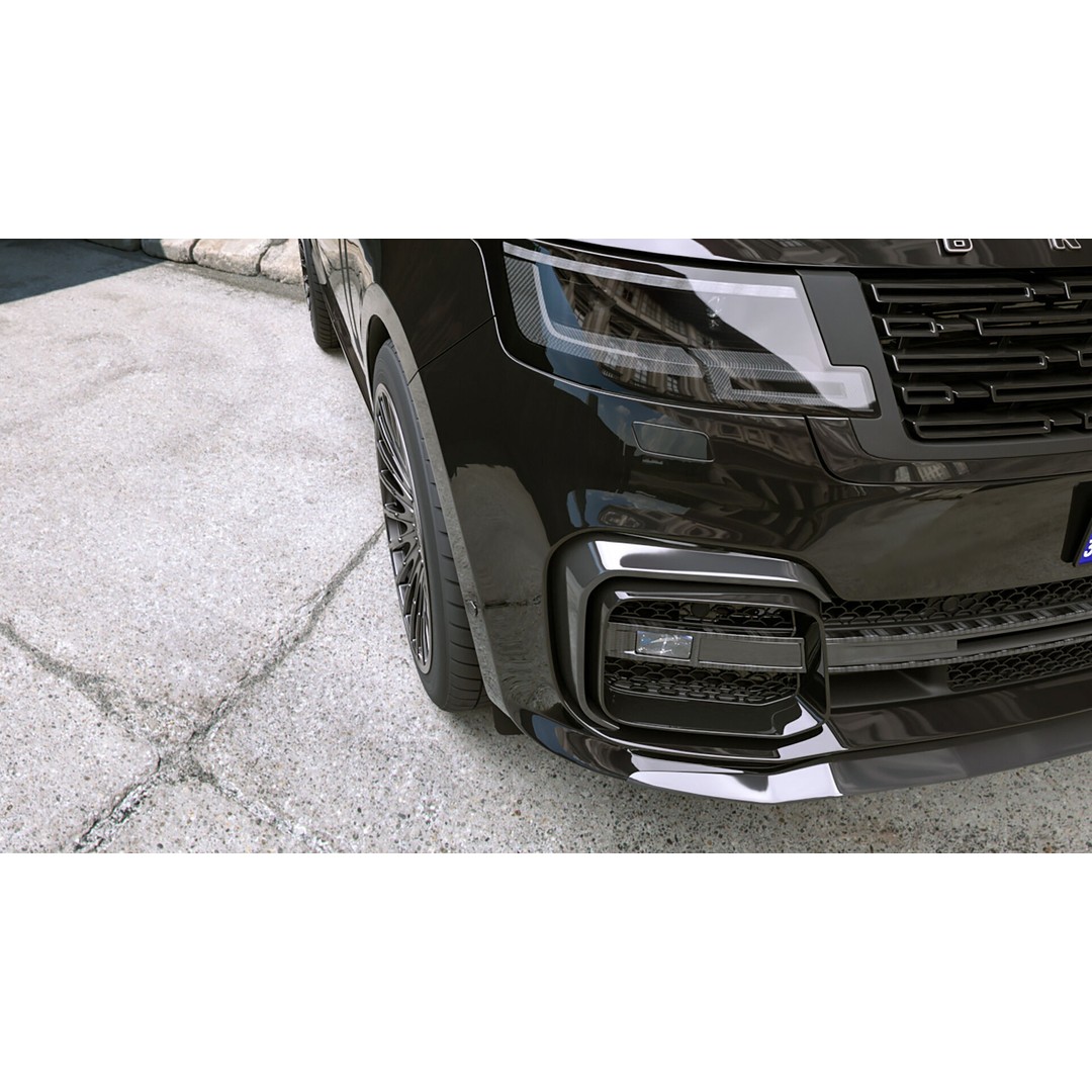 Range Rover BRABUS 600 3D Model – High Poly Game-Ready Asset, FBX, OBJ - View 5