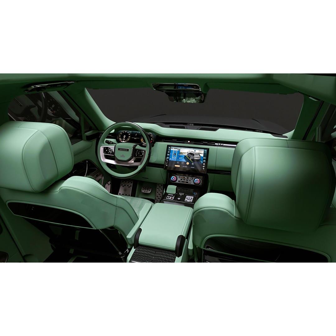 Range Rover BRABUS 600 3D Model – High Poly Game-Ready Asset, FBX, OBJ - View 6