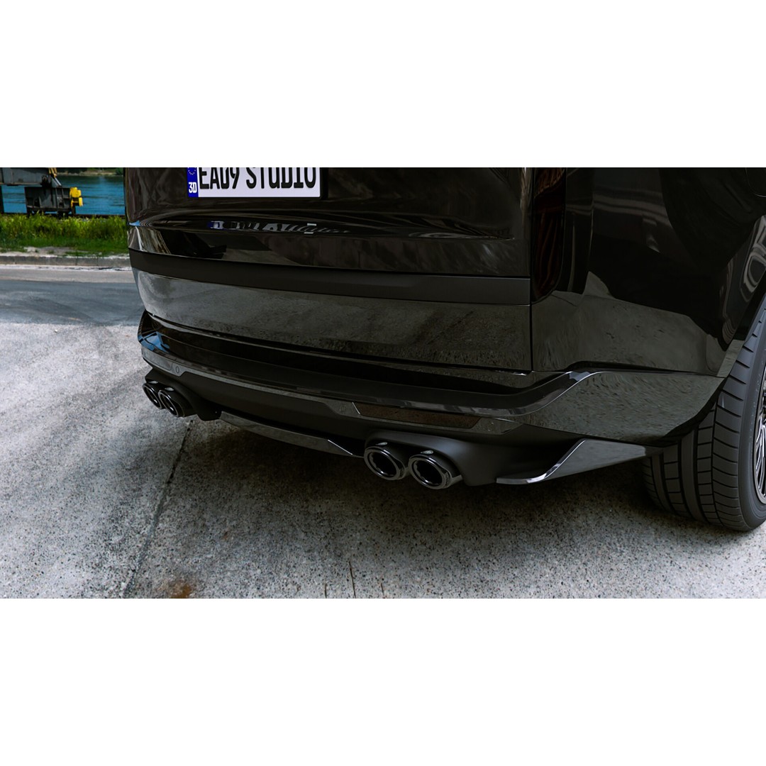 Range Rover BRABUS 600 3D Model – High Poly Game-Ready Asset, FBX, OBJ - View 9