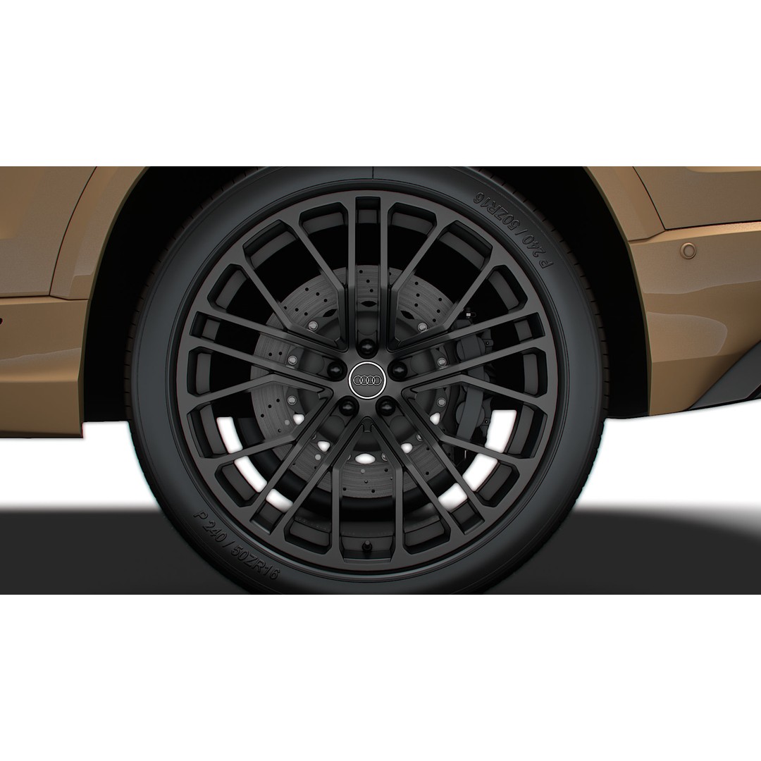 Audi Q8 3D Model – High Poly Luxury SUV, FBX, OBJ, Game Ready - View 11