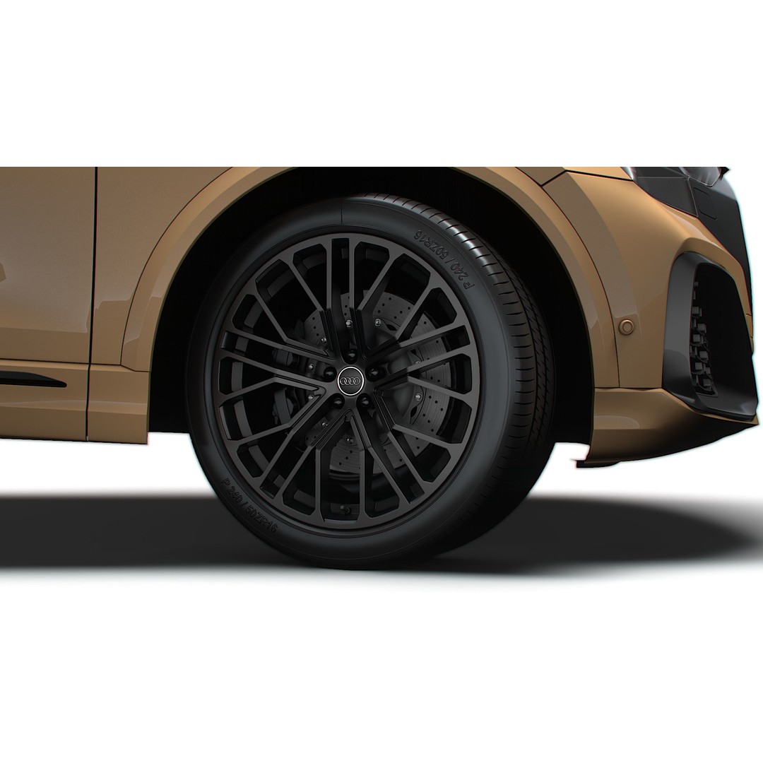 Audi Q8 3D Model – High Poly Luxury SUV, FBX, OBJ, Game Ready - View 14