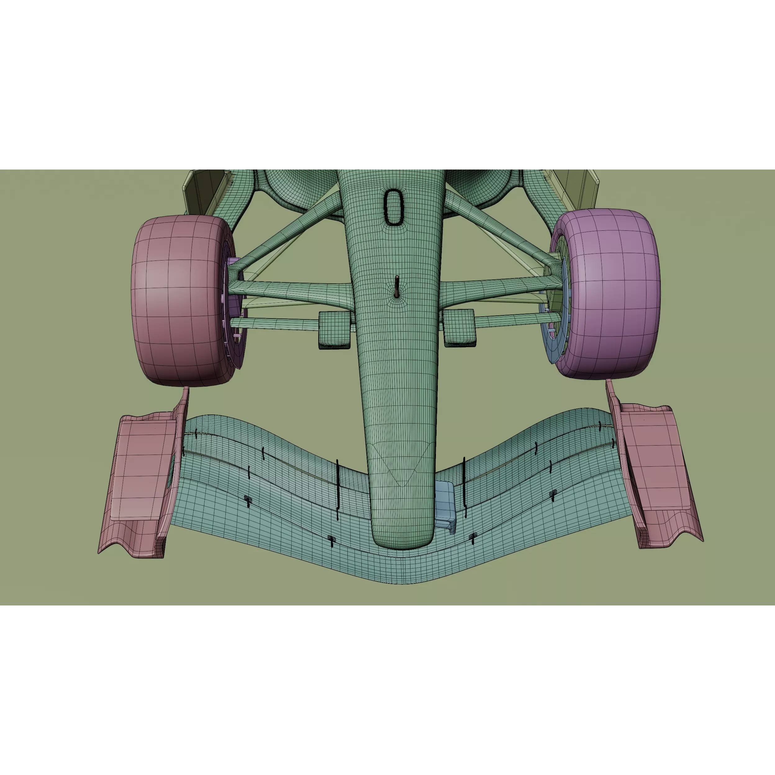McLaren F1 MCL40 2026 - Fully Rigged 3D Model