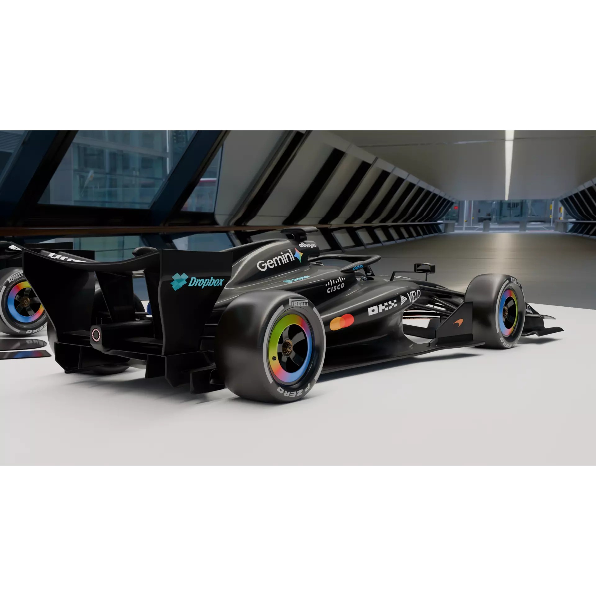 McLaren F1 MCL40 2026 - Fully Rigged 3D Model - View 12