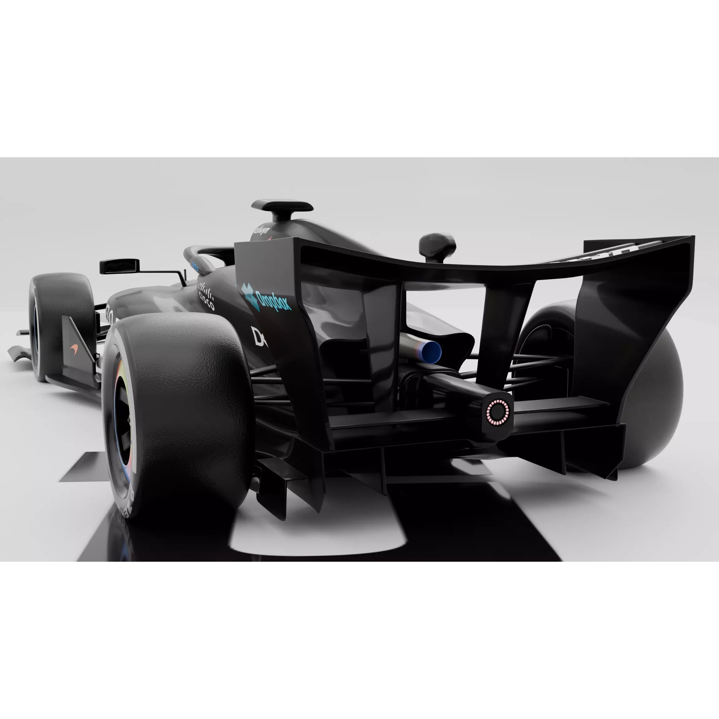 McLaren F1 MCL40 2026 - Fully Rigged 3D Model - View 16