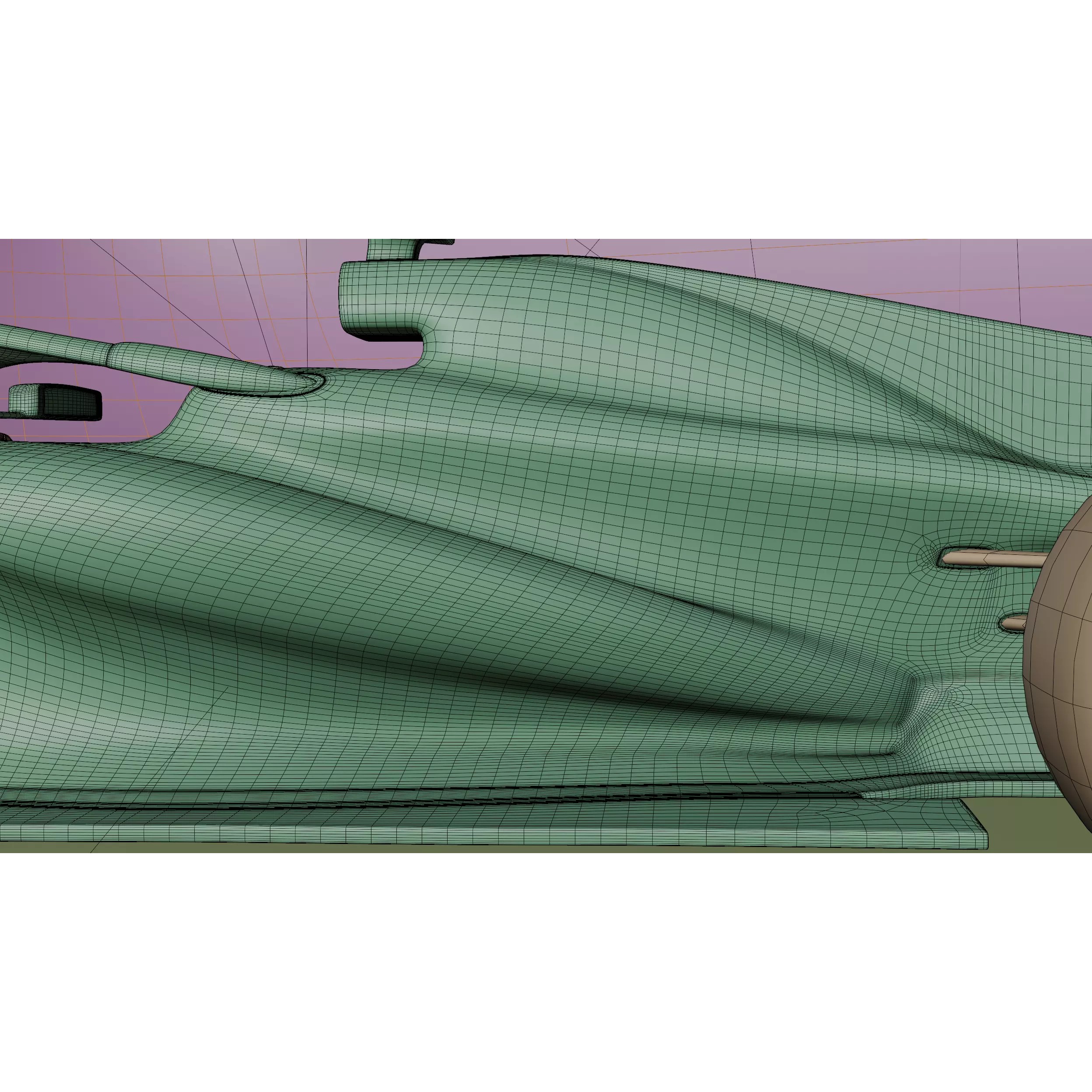 McLaren F1 MCL40 2026 - Fully Rigged 3D Model - View 21