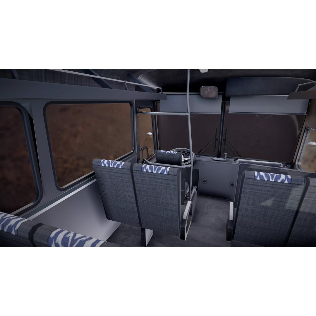 MCI 9 Bus 3D Model – Low Poly Game Ready Asset, FBX Format - View 43