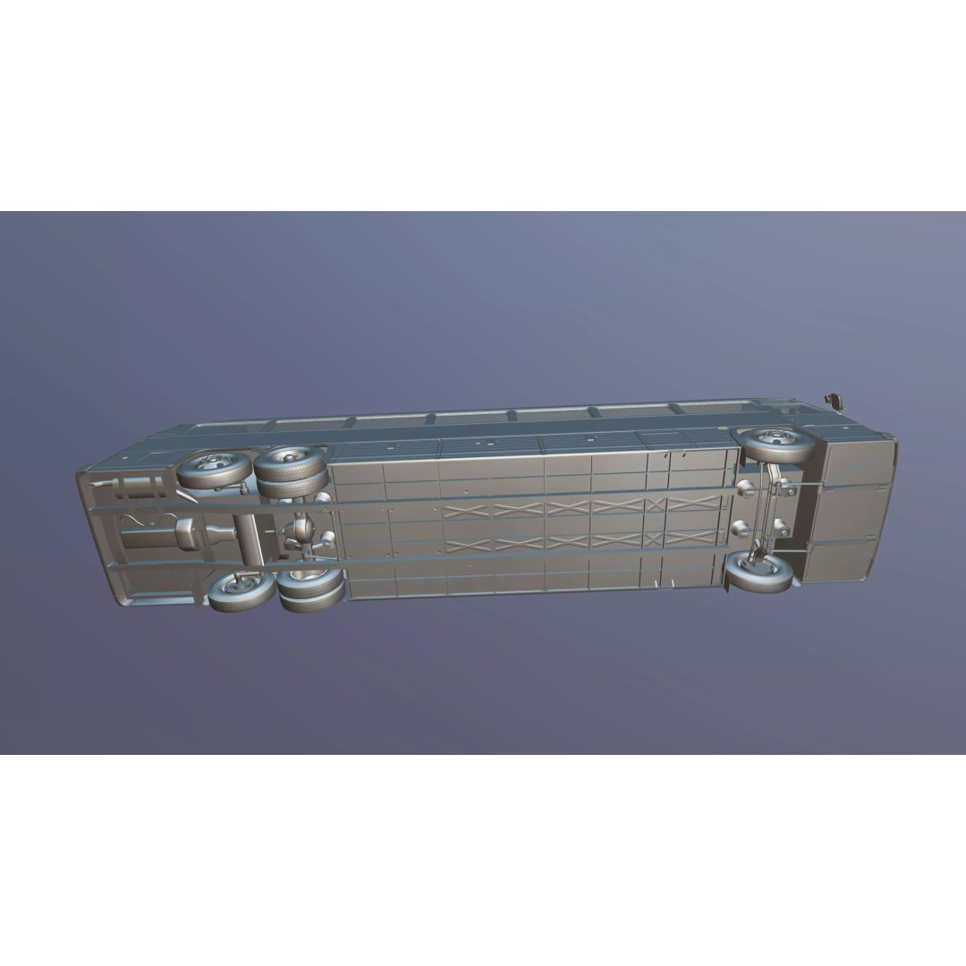 MCI 9 Bus 3D Model – Low Poly Game Ready Asset, FBX Format - View 47