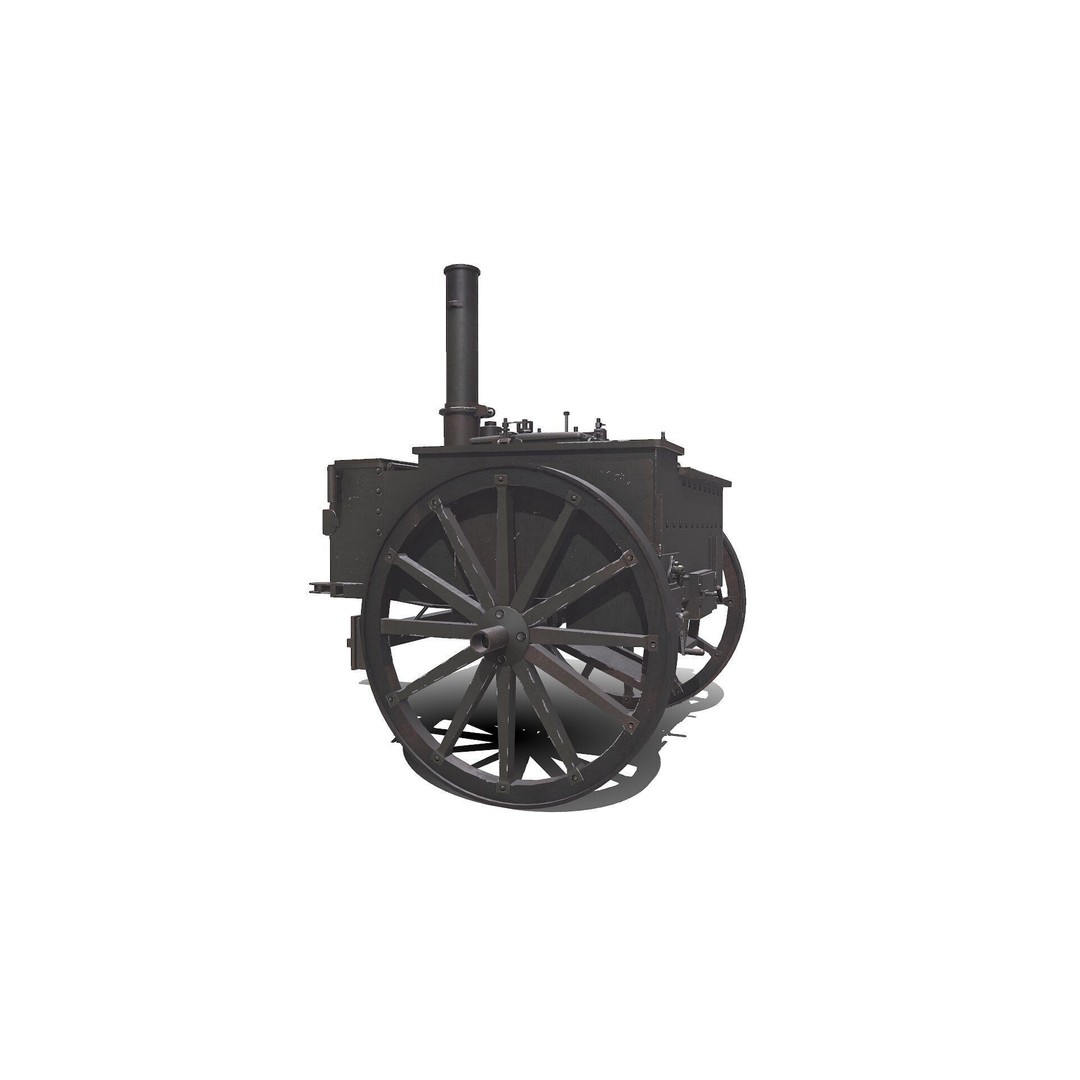 WW1 Field Kitchen 3D Model – Low Poly PBR Game Asset, FBX - View 13