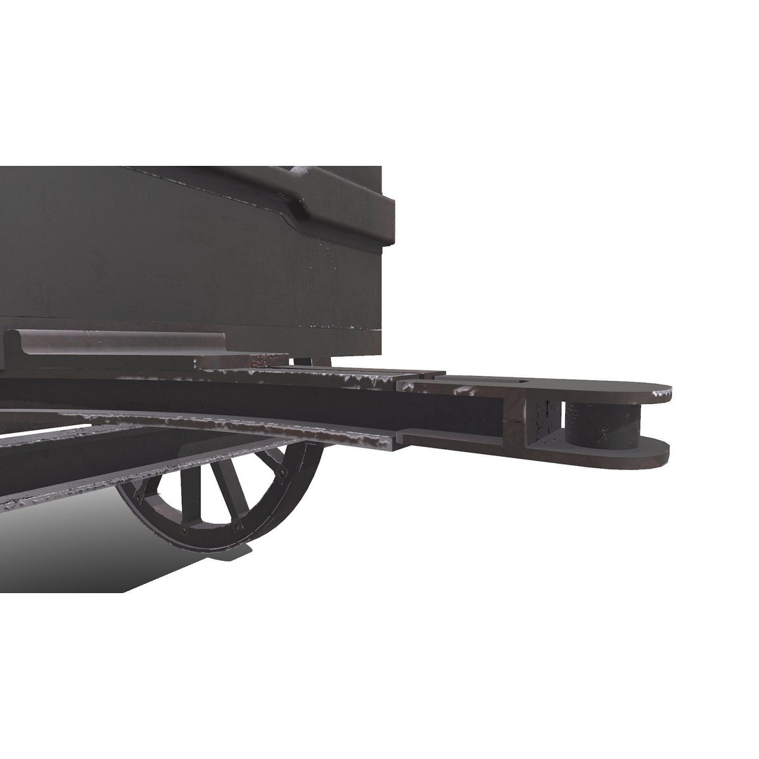 WW1 Field Kitchen 3D Model – Low Poly PBR Game Asset, FBX - View 23