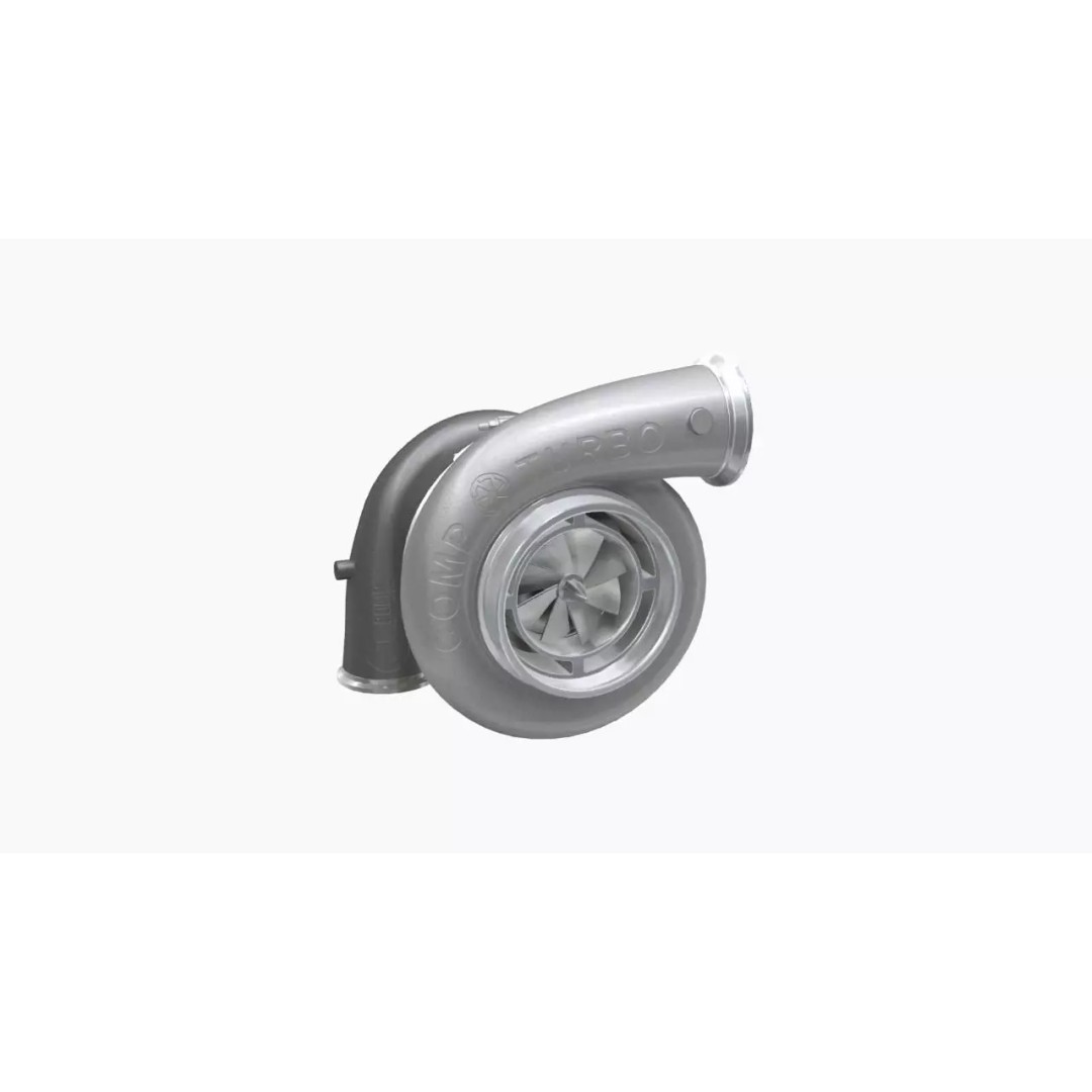 Comp Turbo CTR55140S Turbocharger 3D Model – Low Poly Game Ready FBX - View 2