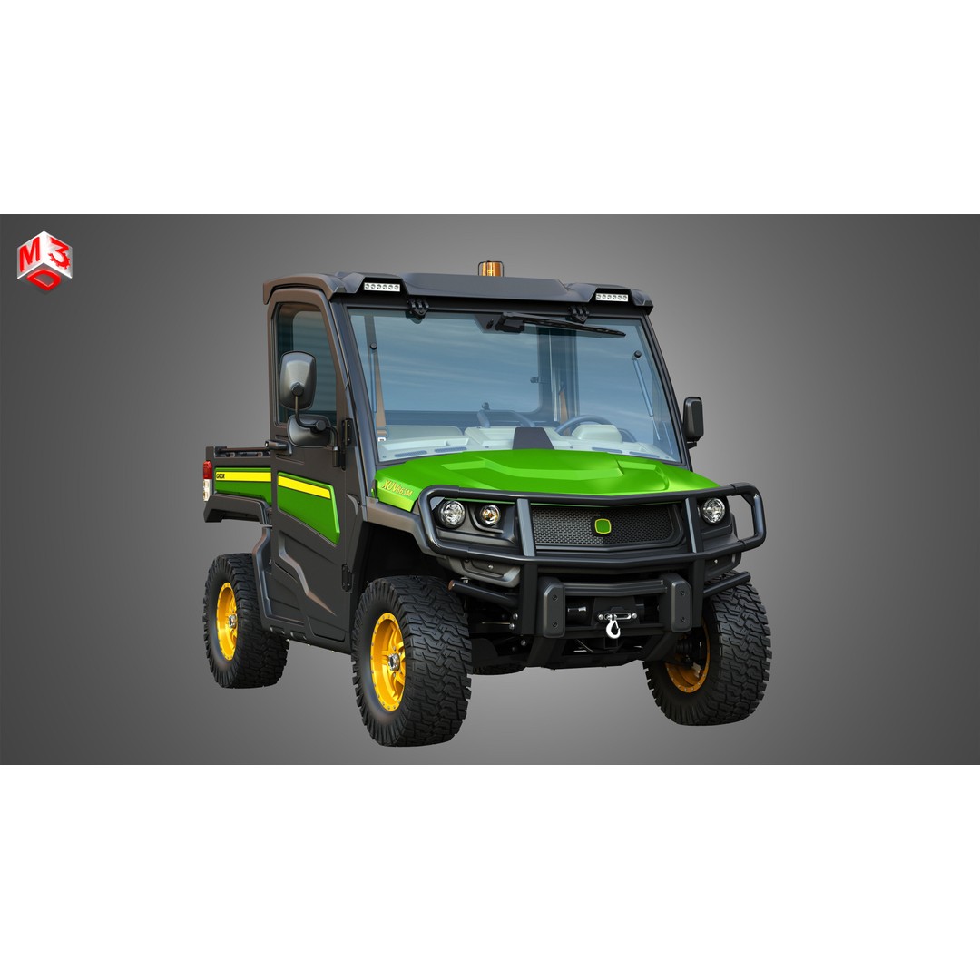 XUV865M Gator 3D Model – High Poly UTV Crossover Vehicle, FBX - View 24