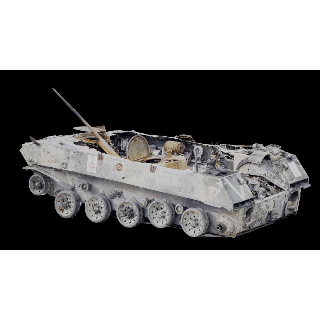 Military Vehicle 3D Model – Low Poly Game Asset, FBX, Blender - View 13