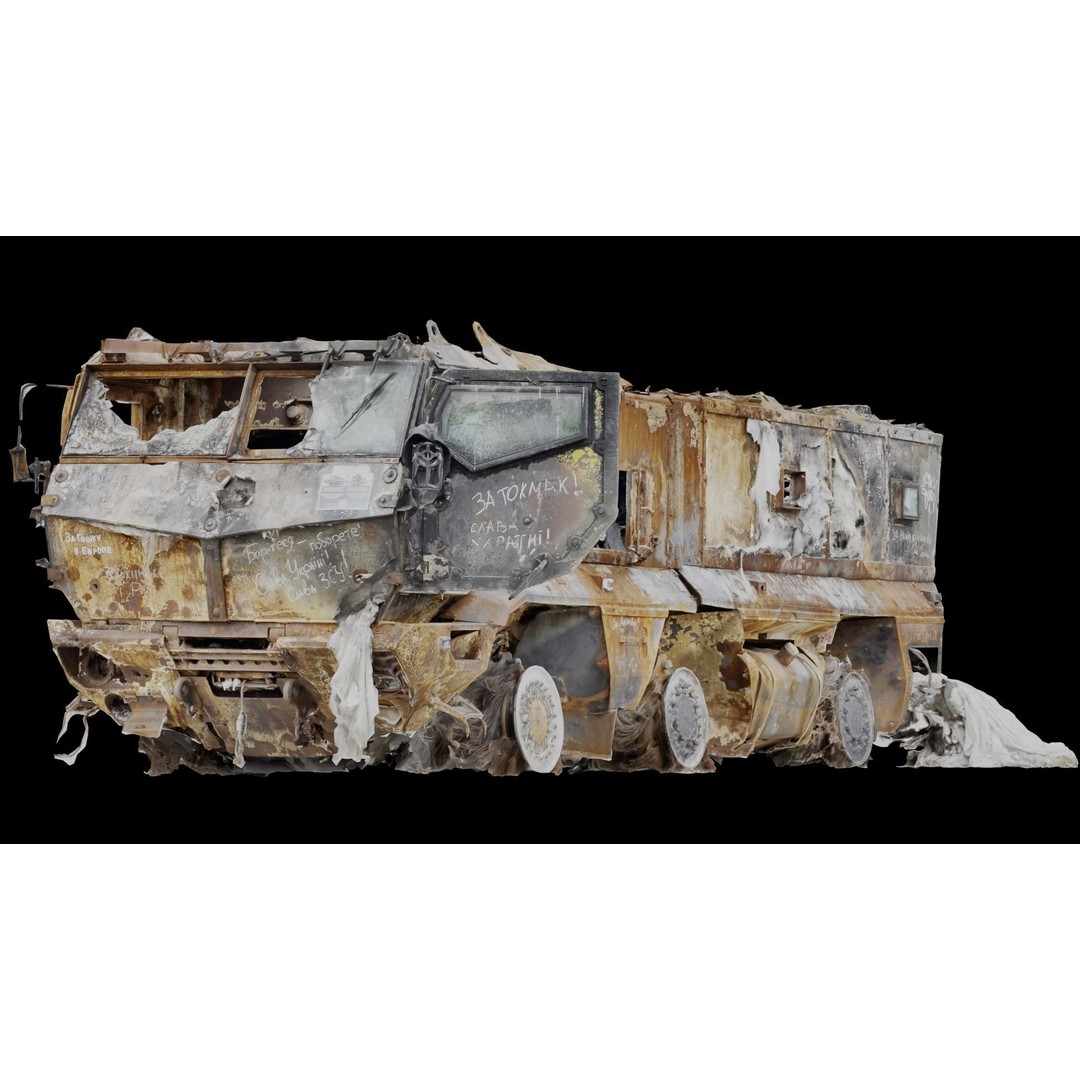 Military Vehicle 3D Model – Low Poly Game Asset, FBX, Blender - View 15