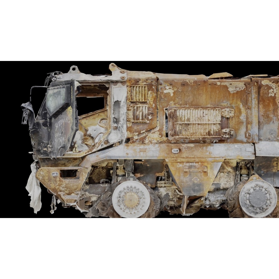 Military Vehicle 3D Model – Low Poly Game Asset, FBX, Blender - View 16