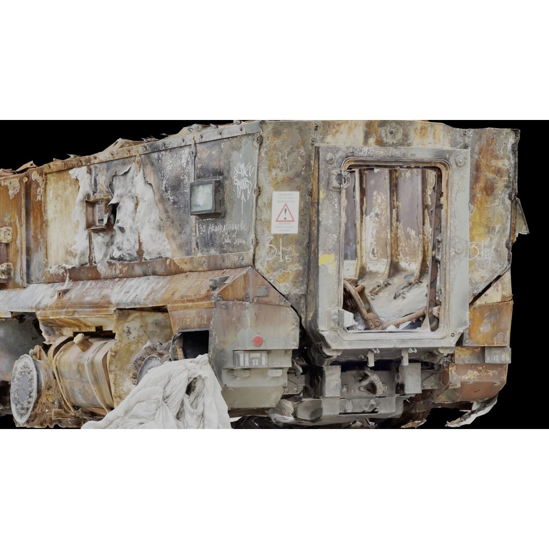 Military Vehicle 3D Model – Low Poly Game Asset, FBX, Blender - View 17