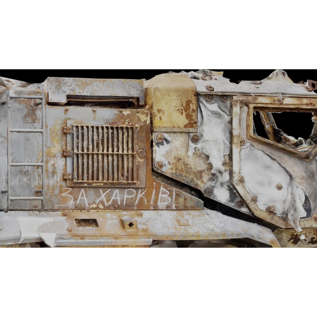 Military Vehicle 3D Model – Low Poly Game Asset, FBX, Blender - View 19
