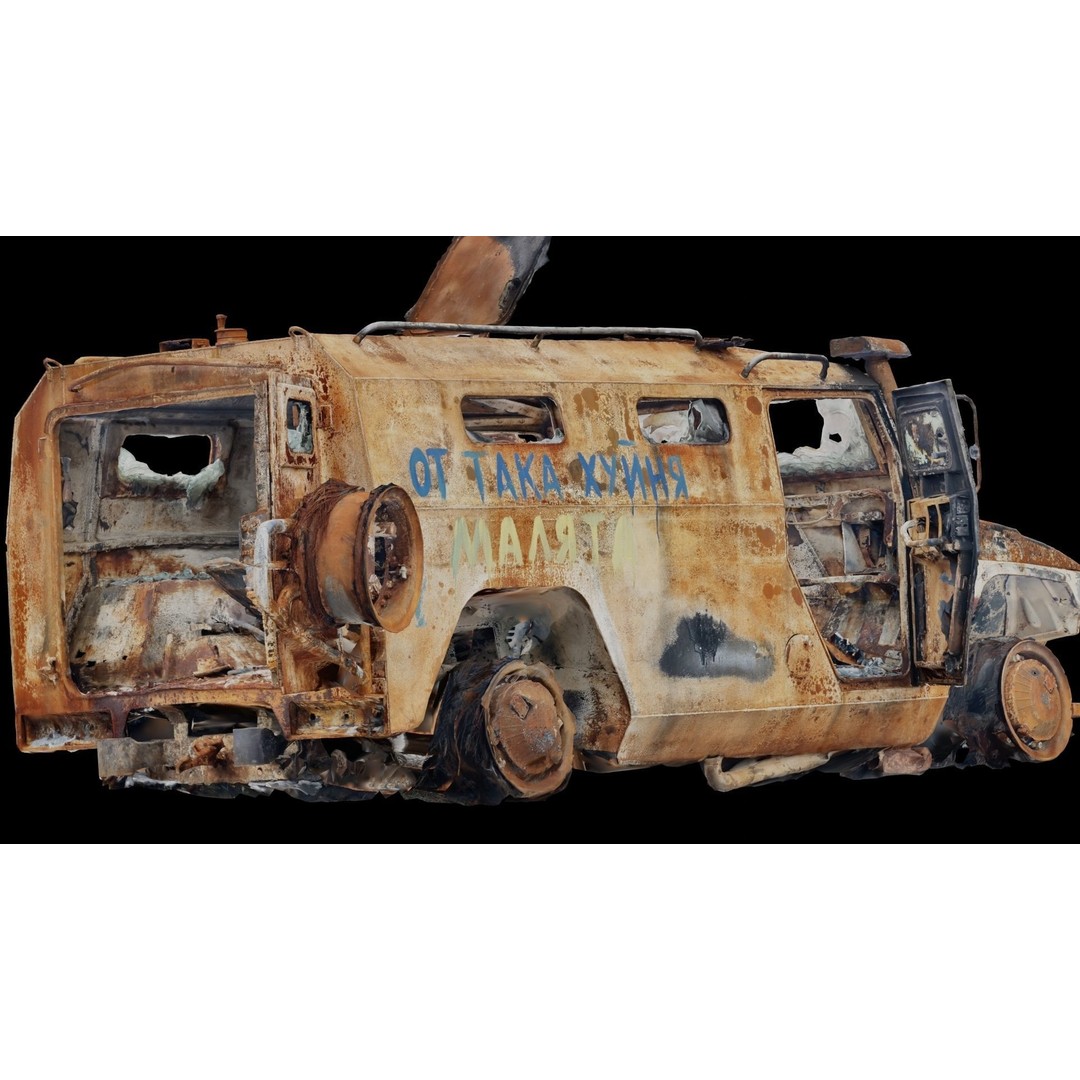 Military Vehicle 3D Model – Low Poly Game Asset, FBX, Blender - View 20