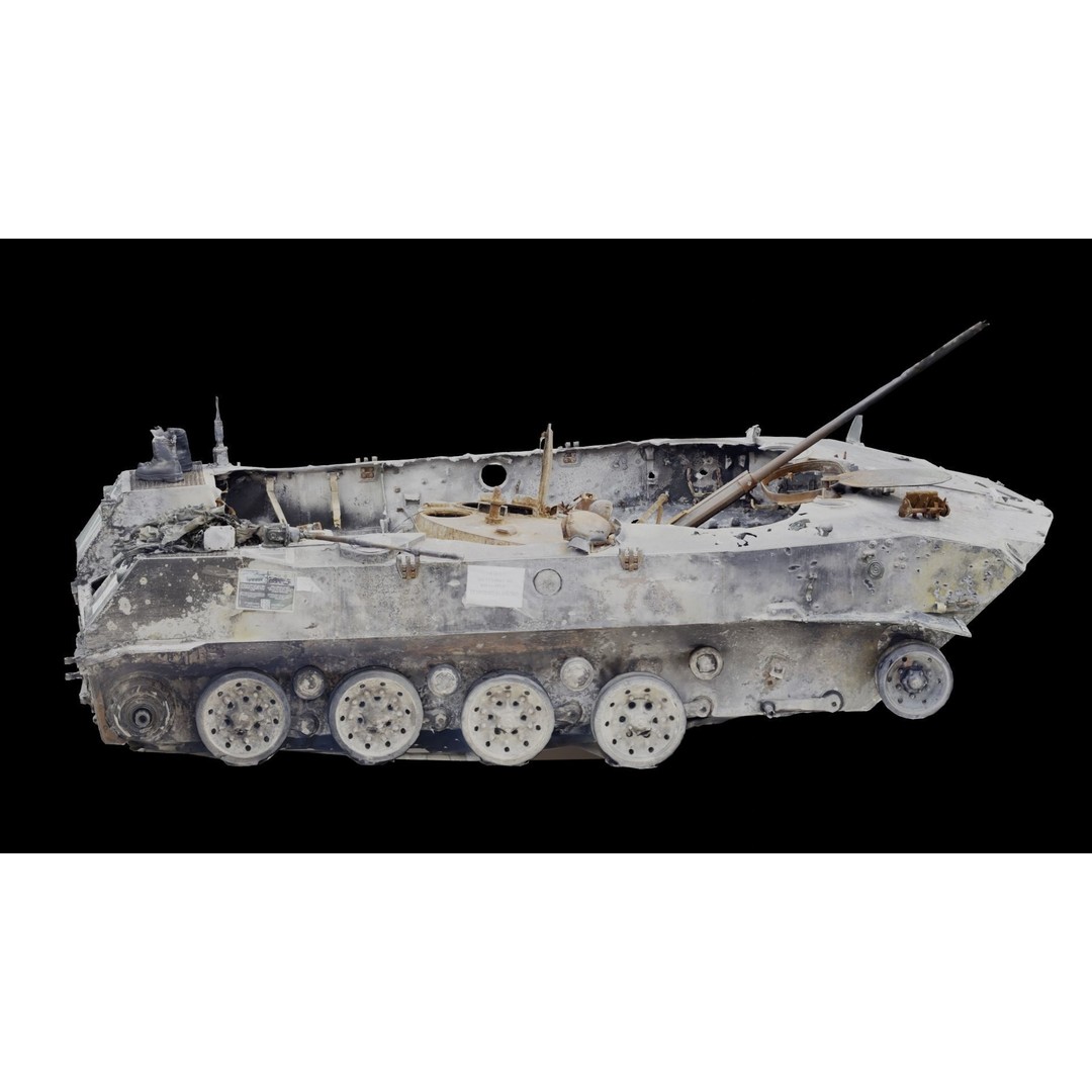 Military Vehicle 3D Model – Low Poly Game Asset, FBX, Blender - View 24