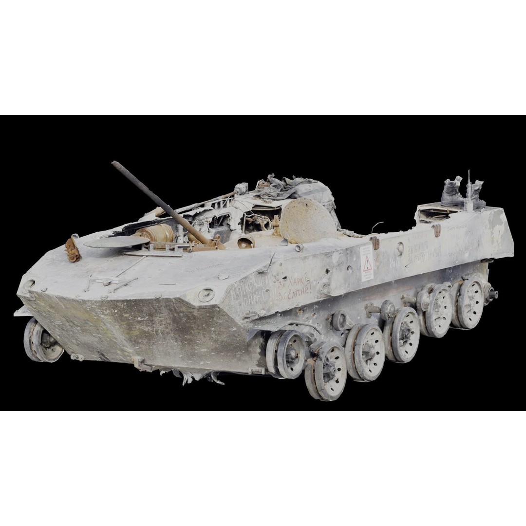 Military Vehicle 3D Model – Low Poly Game Asset, FBX, Blender - View 27