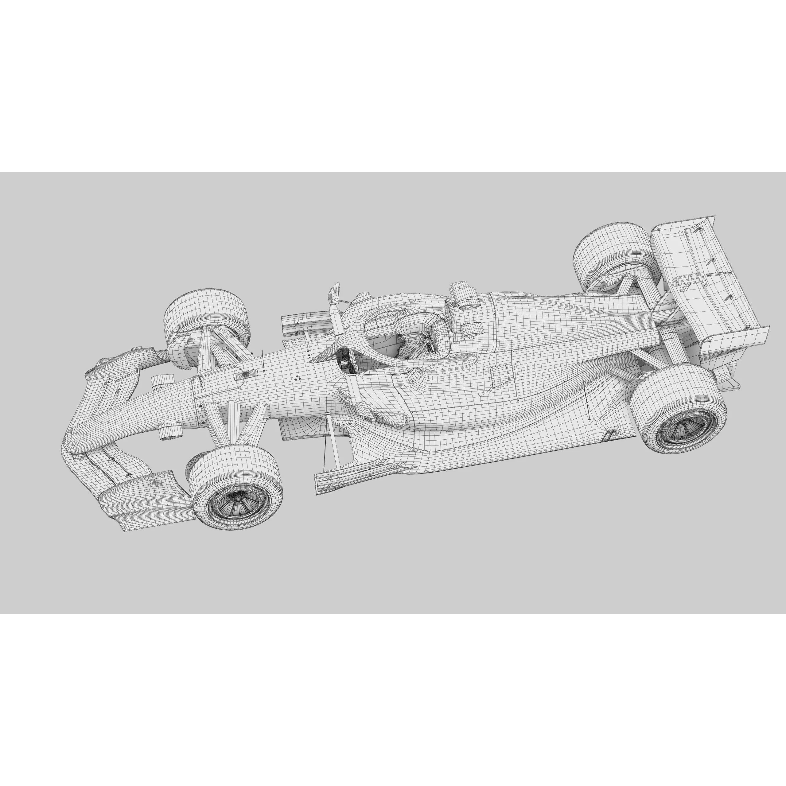 F1 RedBull RB22 2026 - Low-Poly Game-Ready 3D Model - View 19
