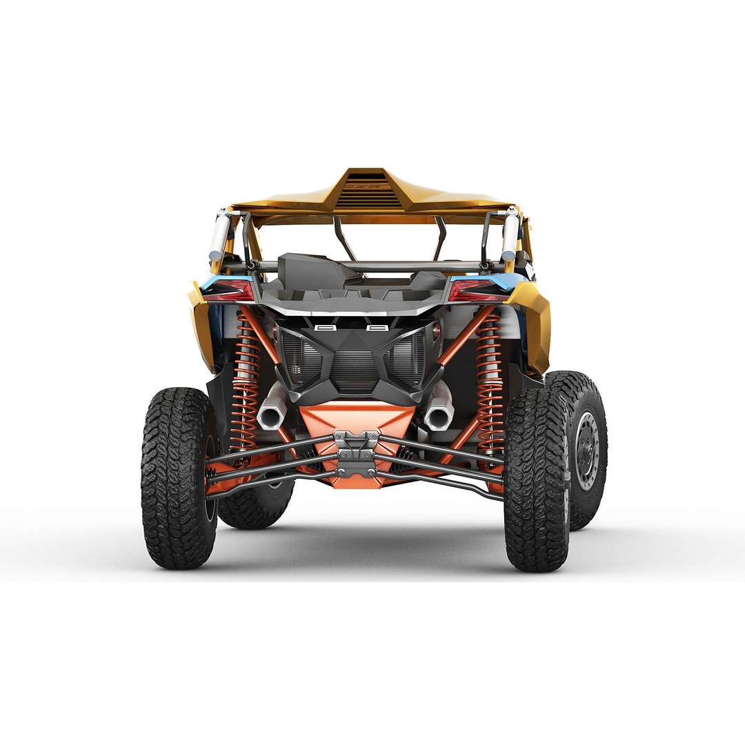 Generic Buggy 3D Model – Detailed Off-Road Vehicle, Multiple Formats - View 17