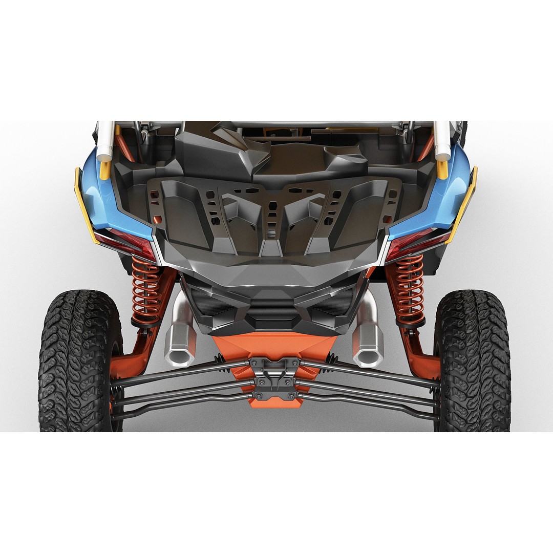 Generic Buggy 3D Model – Detailed Off-Road Vehicle, Multiple Formats - View 19