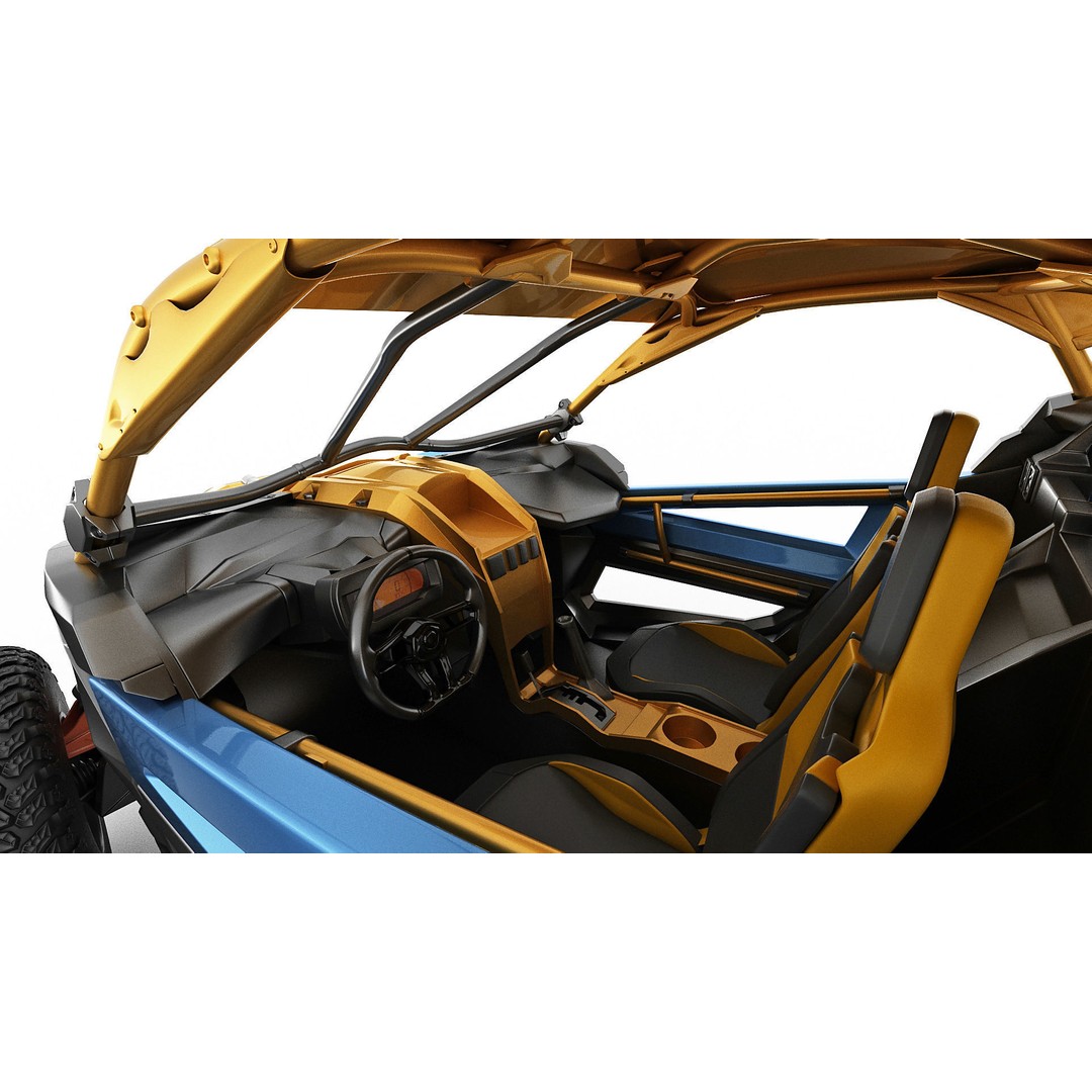 Generic Buggy 3D Model – Detailed Off-Road Vehicle, Multiple Formats - View 20