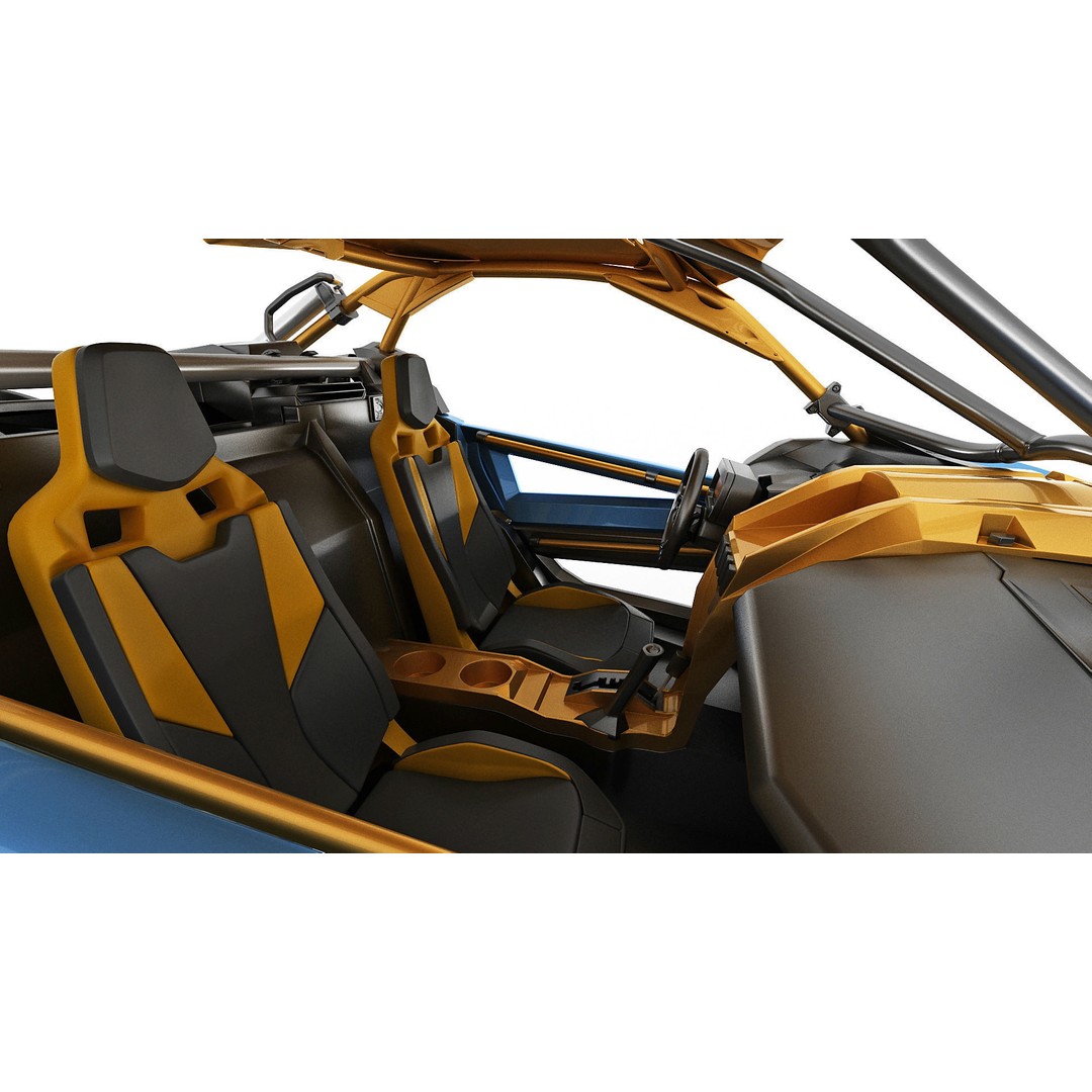 Generic Buggy 3D Model – Detailed Off-Road Vehicle, Multiple Formats - View 21