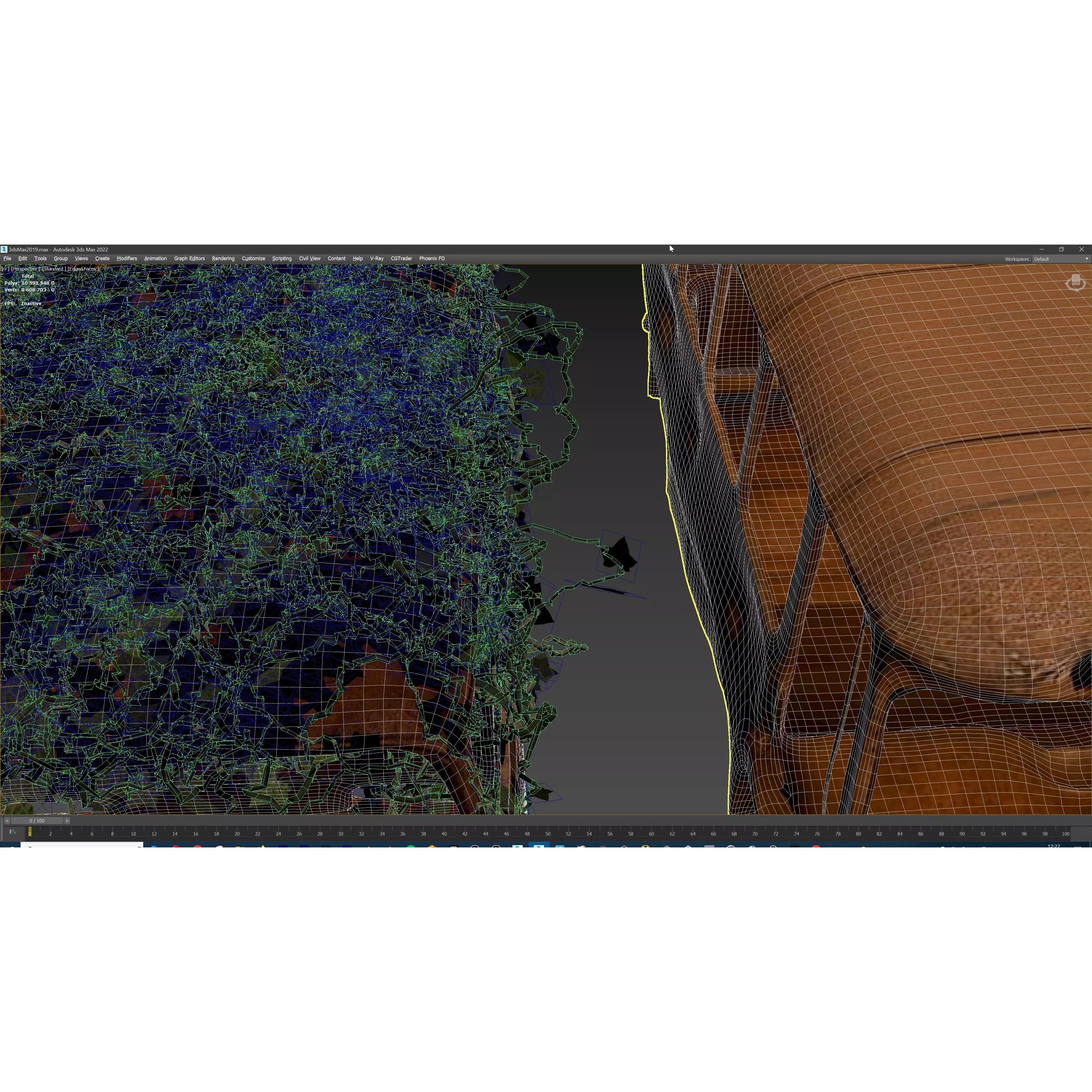 Old Abandoned Rusty Vehicles - Low-Poly Game-Ready 3D Model - View 77