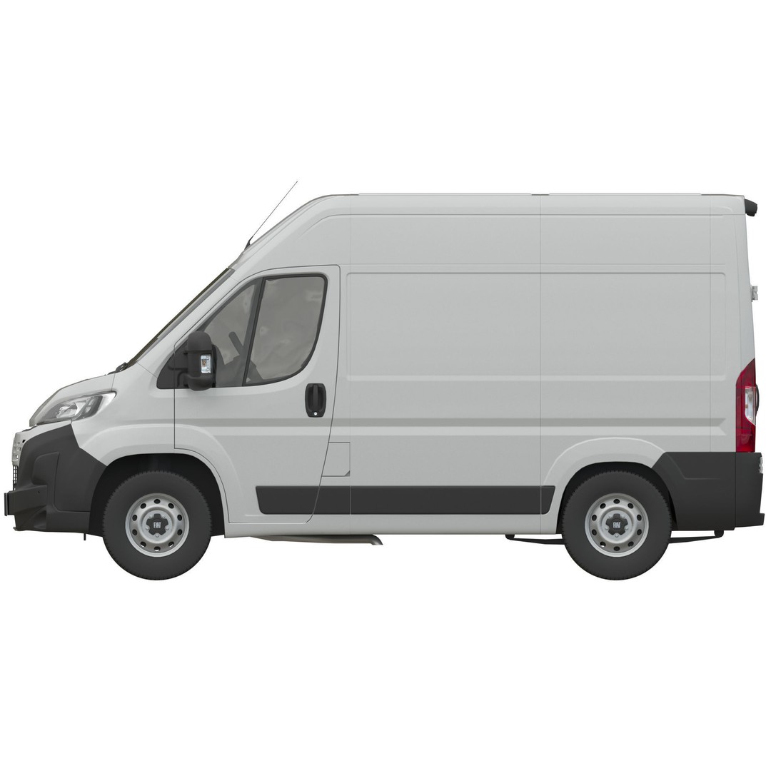 2024 FIAT DUCATO 3D Model – Detailed Interior, Game-Ready Formats - View 12