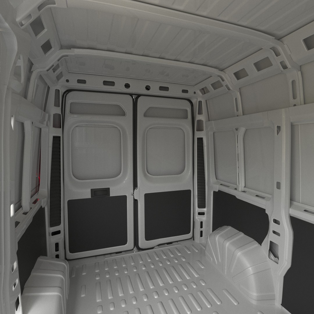 2024 FIAT DUCATO 3D Model – Detailed Interior, Game-Ready Formats - View 24