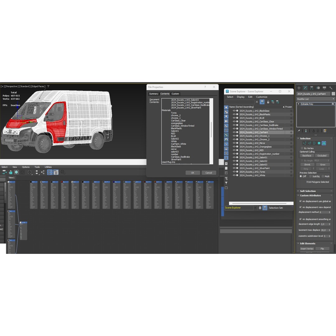 2024 FIAT DUCATO 3D Model – Detailed Interior, Game-Ready Formats - View 30