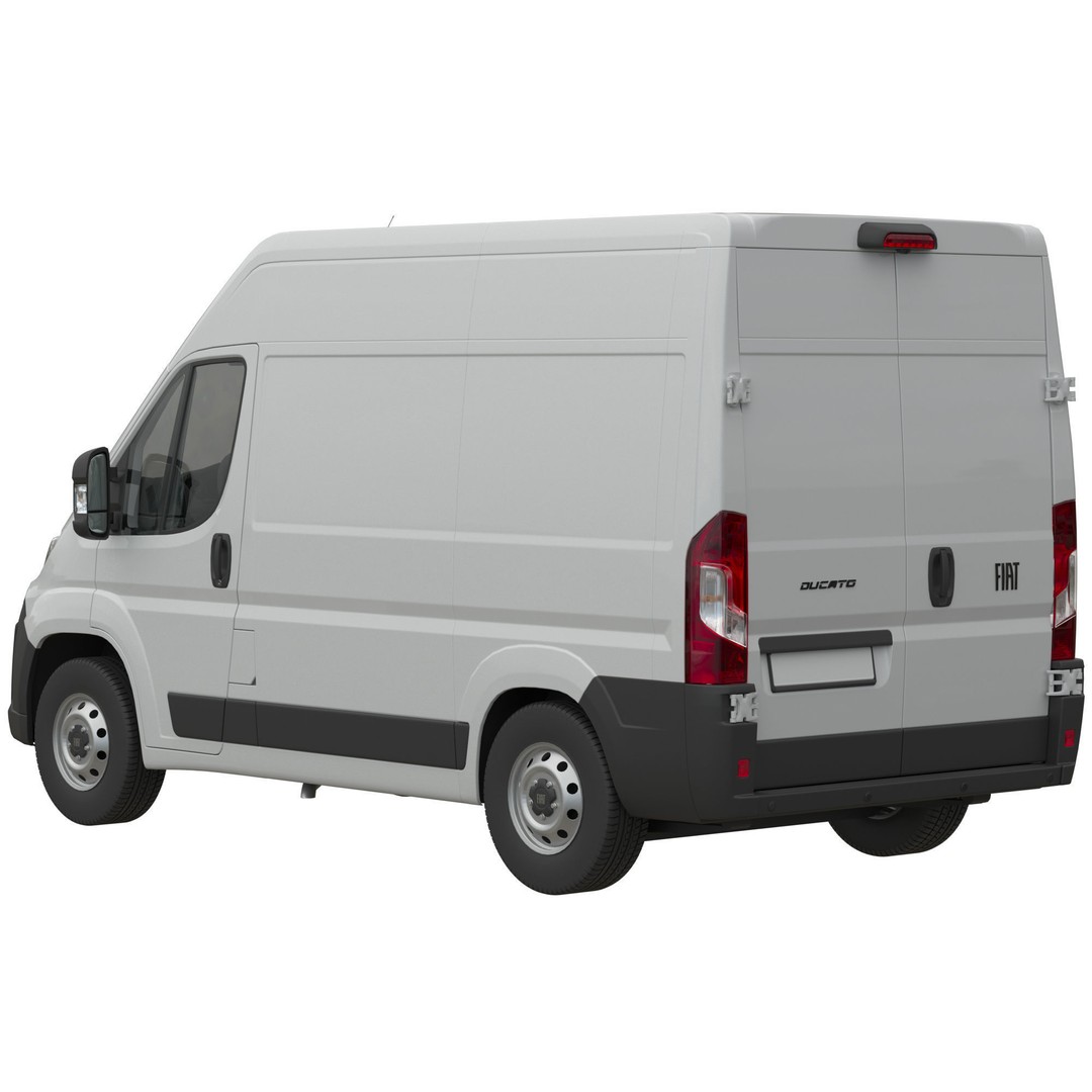 2024 FIAT DUCATO 3D Model – Detailed Interior, Game-Ready Formats - View 4